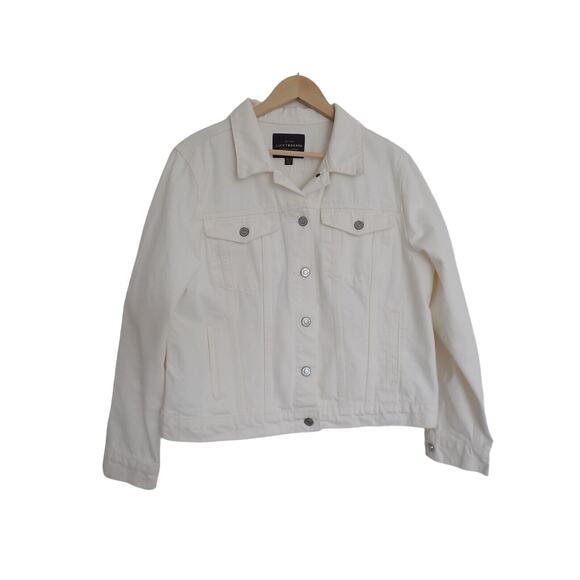 Lucky Brand The Tomboy Trucker jacket womens size XL - Picture 1 of 10